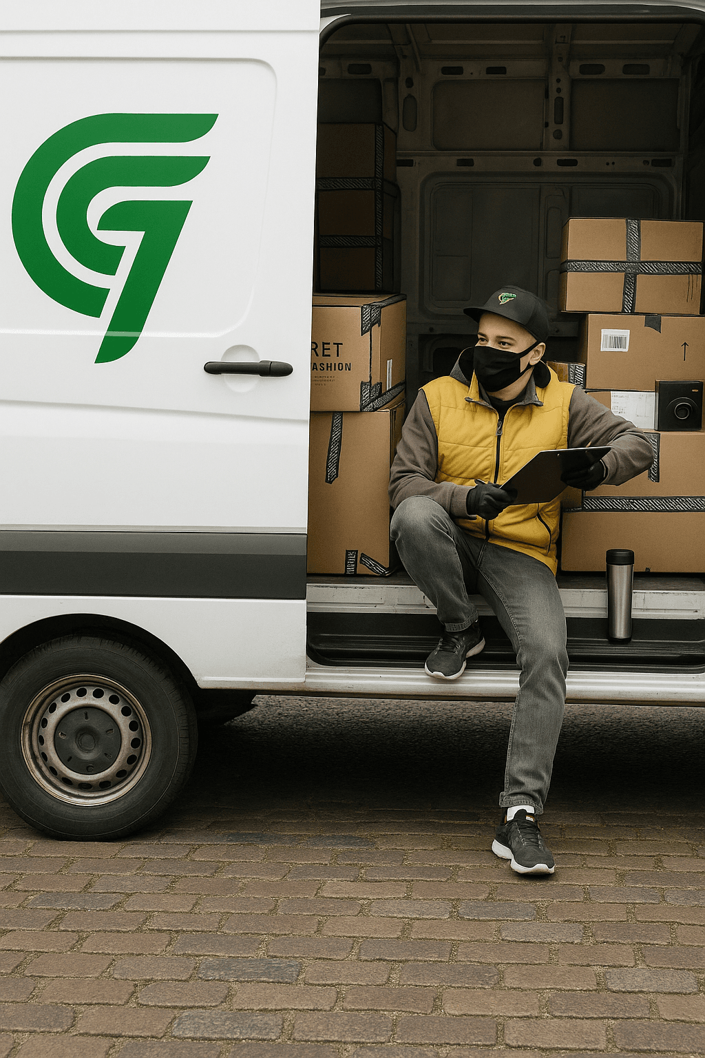 Delivery truck